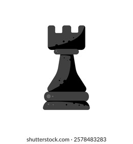 Rook chess - vector icon