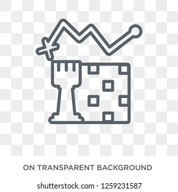 Rook icon. Rook design concept from Strategy 50 collection. Simple element vector illustration on transparent background.