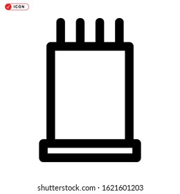 rook icon isolated sign symbol vector illustration - high quality black style vector icons
