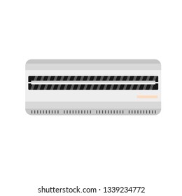 Room air conditioner icon. Flat illustration of room air conditioner vector icon for web design