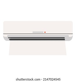 Room air  conditioner icon vector sign