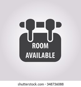 Room available icon. 