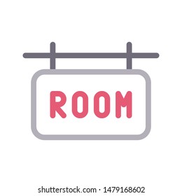 room board thin line vector icon