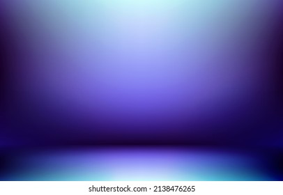 room design with blue color. vector illustration