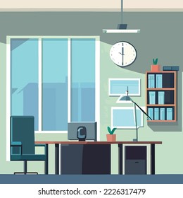 una habitación con escritorio.