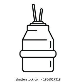 Room diffuser icon. Outline Room diffuser vector icon for web design isolated on white background