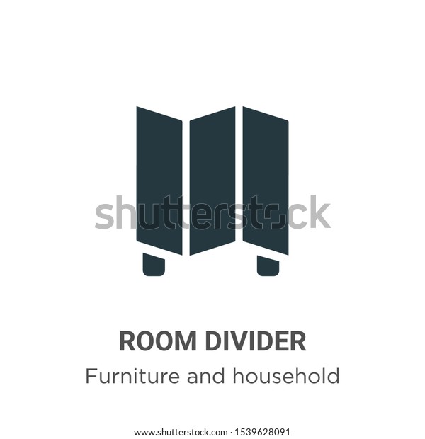 Room divider  vector\
icon on white background. Flat vector room divider  icon symbol\
sign from modern furniture and household collection for mobile\
concept and web apps\
design.