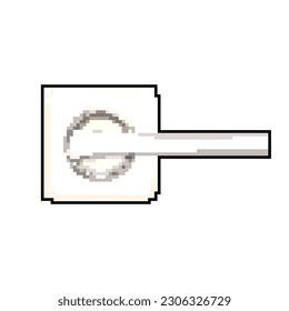 room door handle game pixel art retro vector. bit room door handle. old vintage illustration