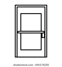 room door isolated icon
