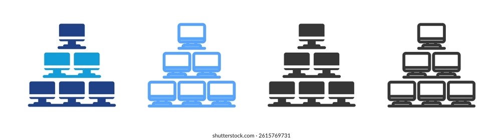 Room icon set multiple style collection