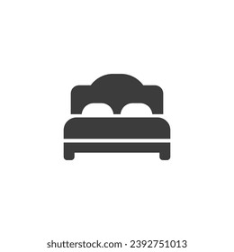 Room Icon Vector Isolated Black and White Design Graphic