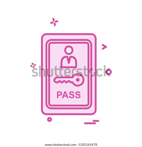 Room key icon design\
vector