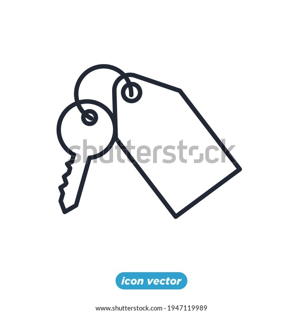 room key icon. room\
key hotel symbol template for graphic and web design collection\
logo vector illustration