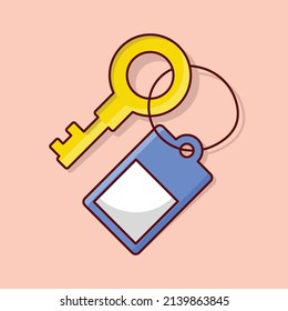 room key Vector illustration on a transparent background.Premium quality symbols. vector line flat  icon for concept and graphic design.