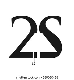 room lamp logo vector.