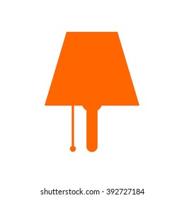room lamp logo vector.
