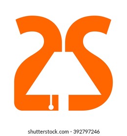room lamp logo vector.