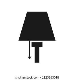 room lamp vector logo.