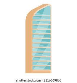 Room multistory icon cartoon vector. Office building. Residential apartment
