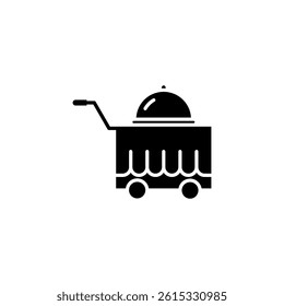 room service, hotel service icon	