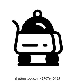 Room Service Icon Vector Symbol Design Illustration