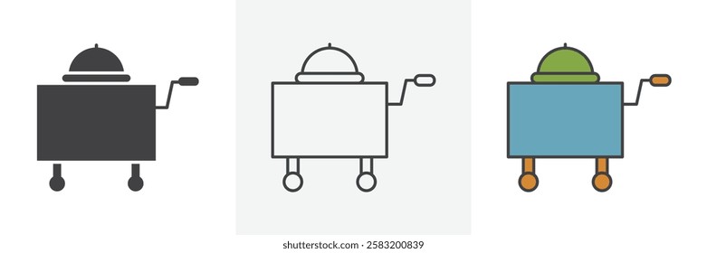 Room service icons pack for website designs