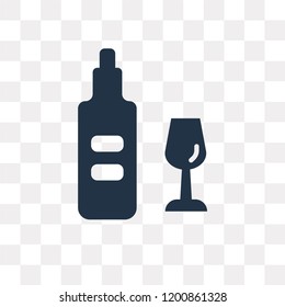 Room service vector icon isolated on transparent background, Room service transparency concept can be used web and mobile