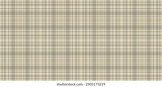 Room textile fabric background, 60s plaid texture pattern. Decorative vector tartan check seamless in pastel and light colors palette.