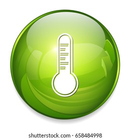 room thermometer icon