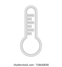 room thermometer icon