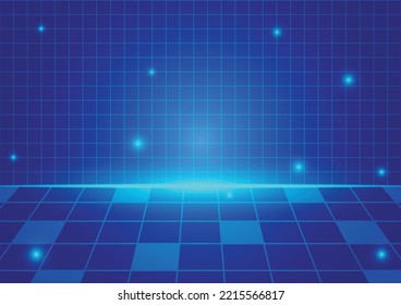 Room wall technology digital background