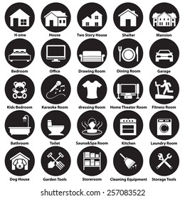 Rooms Icon Set