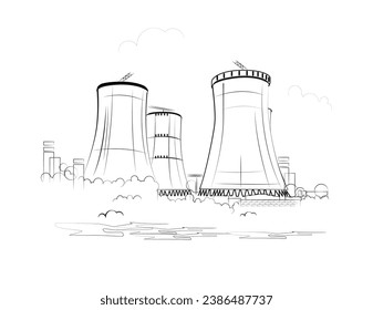 rooppur nuclear power plant illustration