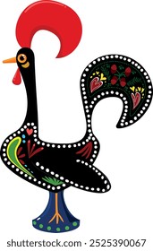 Galo de Barcelos - símbolo de Portugal - representa Boa sorte, Proteção e Esperança