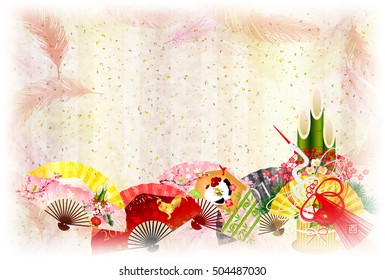 Rooster chicken greeting card background