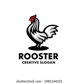 Rooster Chicken Modern Creative Logo Illustration