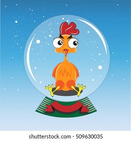 Rooster Christmas
