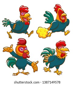 rooster clipart graphic design cartoon