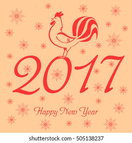 Rooster or cock - a symbol of the New Year 2017