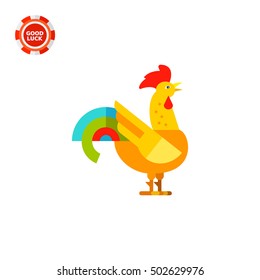 Rooster Concept Icon