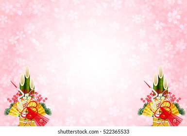 Rooster crane greeting card background