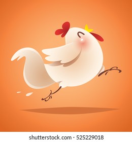 Rooster design. Chinese New Year. 