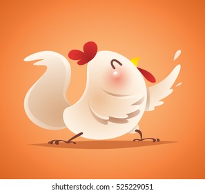 Rooster design. Chinese New Year. 