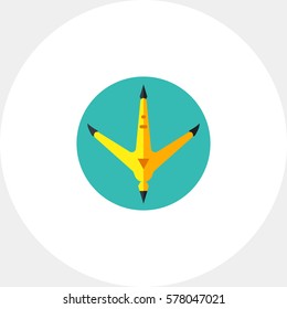Rooster Footprint Icon