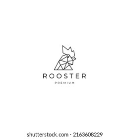 Plantilla de diseño de icono de logotipo de cabeza de galera