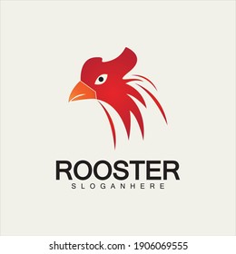 Rooster head logo vector icon symbol illustration design.Rooster  chicken  cock. Abstract vector illustration