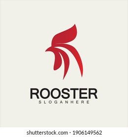 Rooster head logo vector icon symbol illustration design.Rooster  chicken  cock. Abstract vector illustration