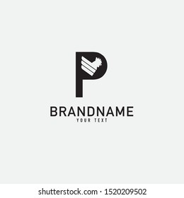 Rooster head logowith red and dark purple color. Creative rooster head logo design inspiration. can be used as symbols, brand identity, company logo, icons, or others.