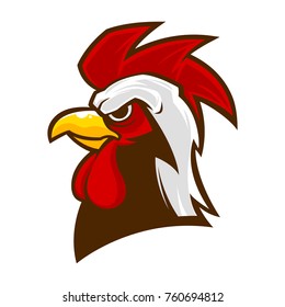 rooster Head Mascot