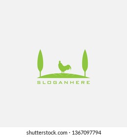 ROOSTER ICON LOGO DESIGN